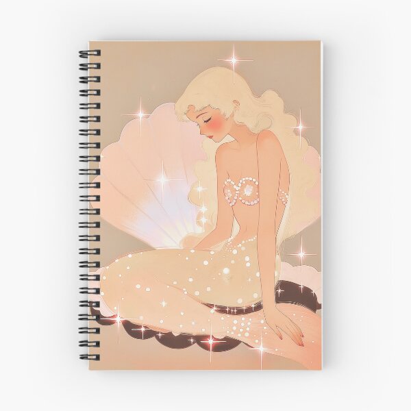 Item preview, Art Deco Mermaid in her shell designed and sold by Brittani Bliss Urban.