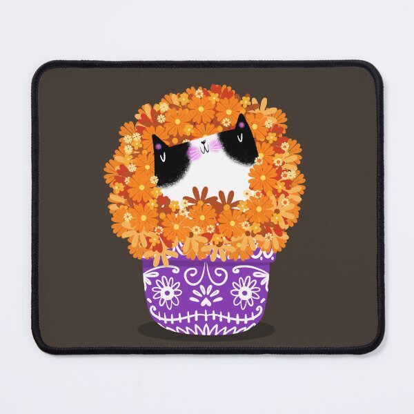 Item preview, Tuxedo Cat Dia de Muertos designed and sold by poket.piktures.