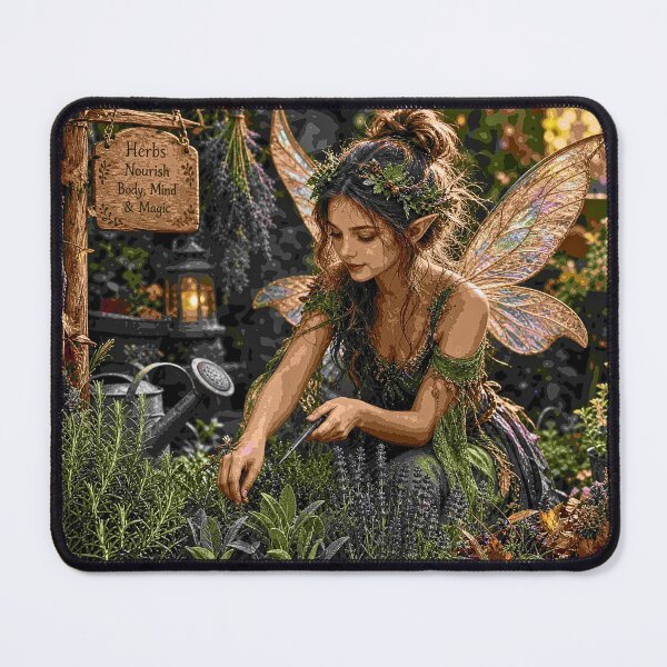 Item preview, Enchanted Fairy Herb Garden Harvest designed and sold by Storybook Botanica.