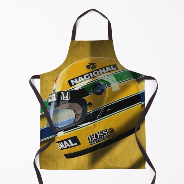 Item preview, Formula F1 Racing Ayrton Senna Design Art Print Poster Wall Tee Vest  designed and sold by Cool Robot Bro..