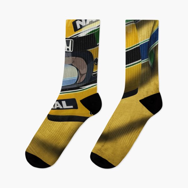 Item preview, Formula F1 Racing Ayrton Senna Design Art Print Poster Wall Tee Vest  designed and sold by Cool Robot Bro..