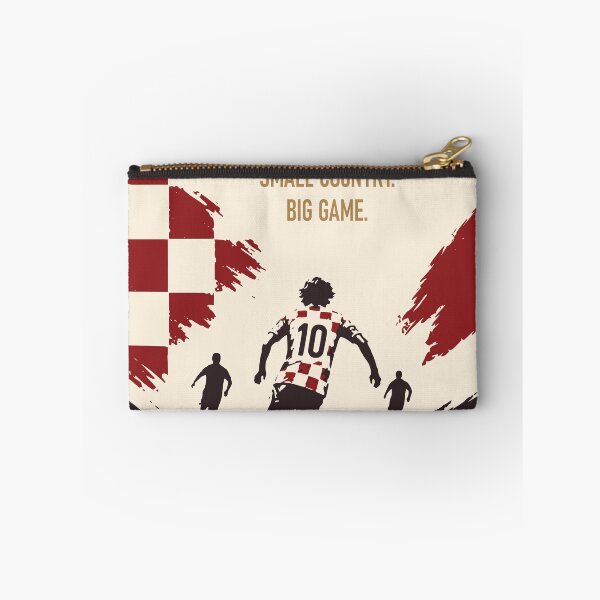 Item preview, Croatia Football Art | Number 10 Soccer Print | Croatian Football Nation Print | Small Country Big Game Sports Art designed and sold by Studio pod Burom.