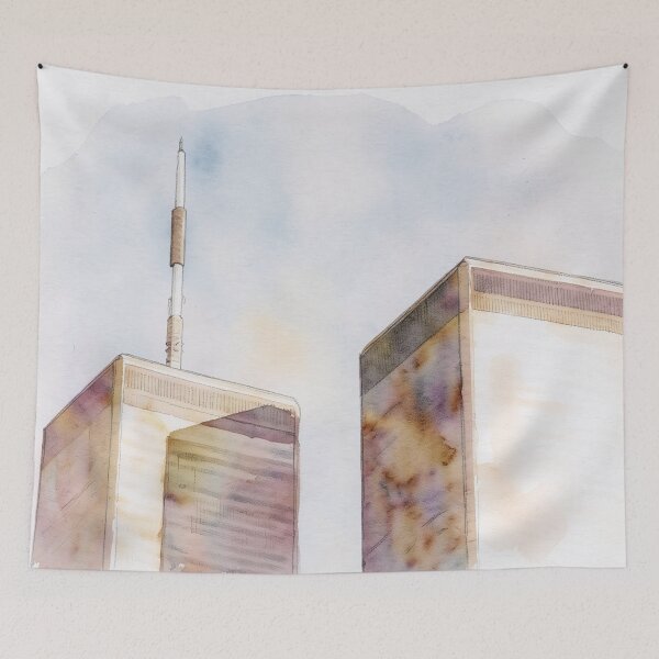 Item preview, Two Towers, One Sky designed and sold by RdeB.