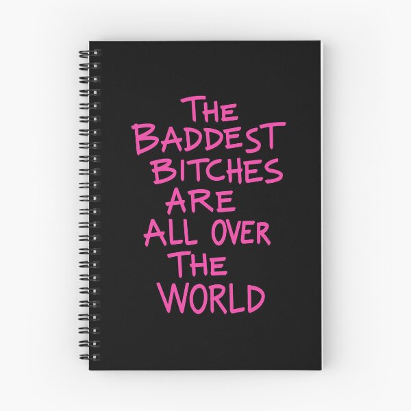 Item preview, THE BADDEST BITCHES ARE ALL OVER THE WORLD (Black Background) designed and sold by jamierachelz.