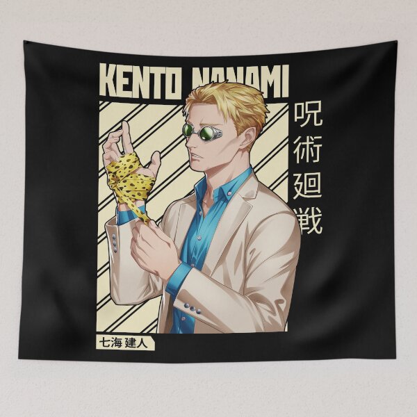 Item preview, Kento Nanami Jujutsu Kaisen Nanami Kento Anime Manga Character Fan designed and sold by zozosazap.