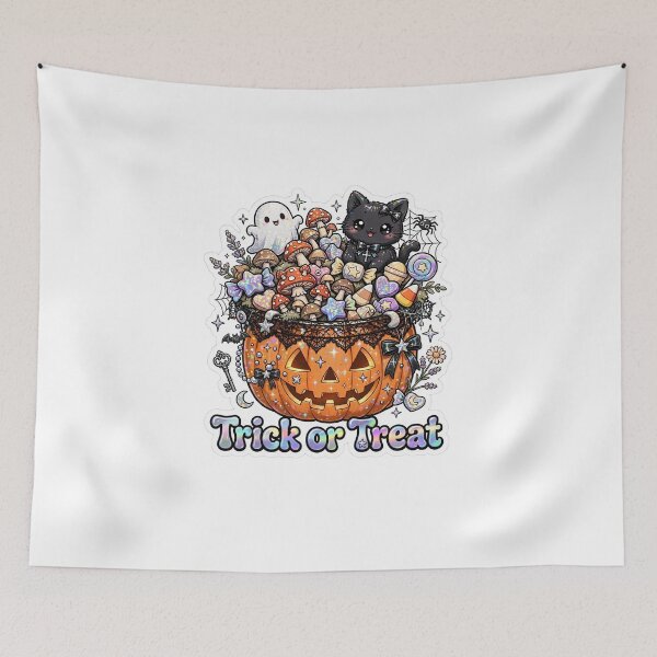 Item preview, Trick or Treat designed and sold by ArtristahxDesigns.