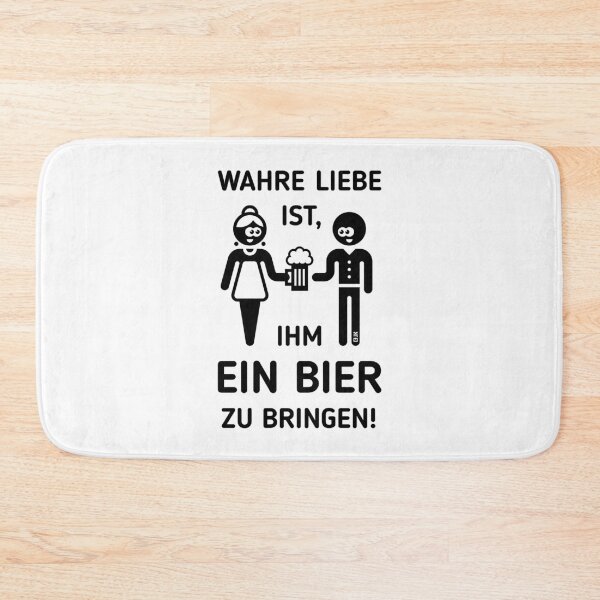 Item preview, True love is bringing him a beer! (Beer drinker / 1C) designed and sold by Roderix.