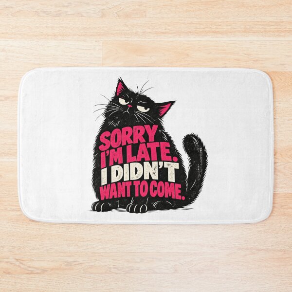 Item preview, Sorry I'm Late Introvert Cat designed and sold by FZ Studio .