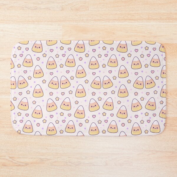 Item preview, Kawaii Candy Corn Pastel Pattern designed and sold by Soft Berry Studio.