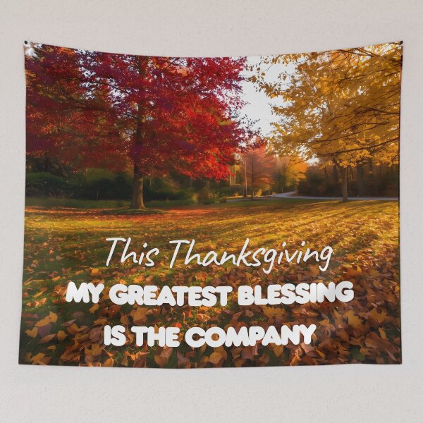 Item preview, Fall Contrast & Companionship: Thanksgiving Blessing Scene designed and sold by VibranPalette.