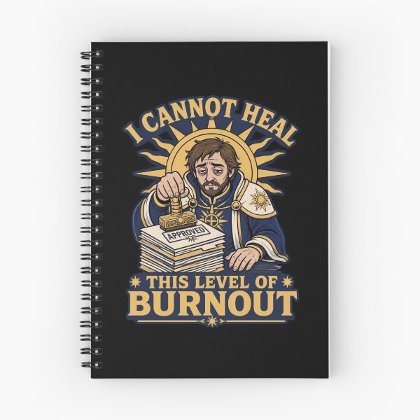Item preview, I Cannot Heal This Level Of Burnout - Funny Cleric Office Mug designed and sold by Dice_Goblin_Studio.