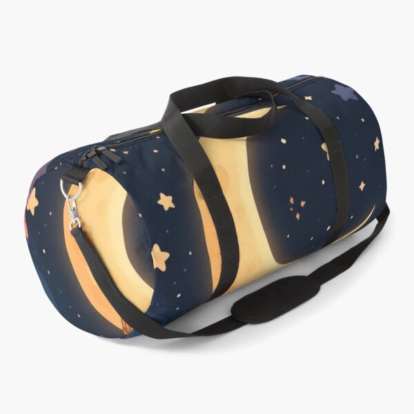 Item preview, Cute Astronaut Swinging on Crescent Moon designed and sold by creativerooney.
