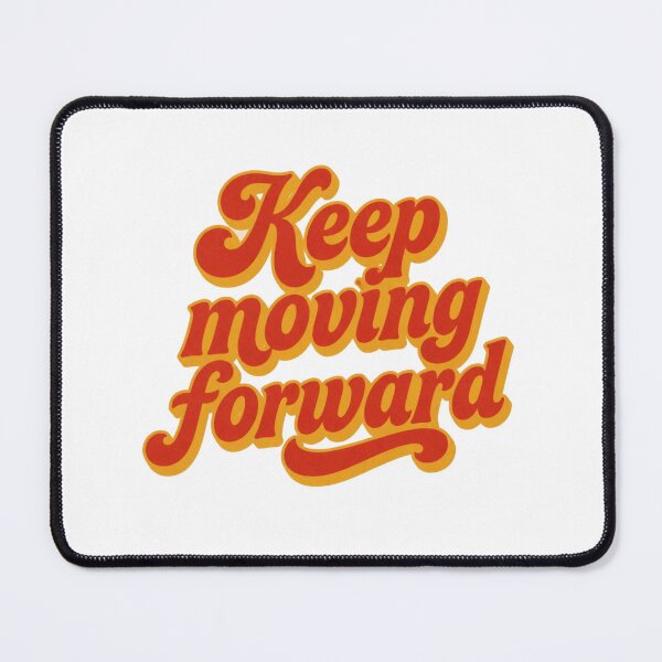 Item preview, Keep Moving Forward Retro 1970s Groovy Typography T-Shirt | Vintage Motivational Positive Quote Gift designed and sold by HOODYBUDSTYLES.