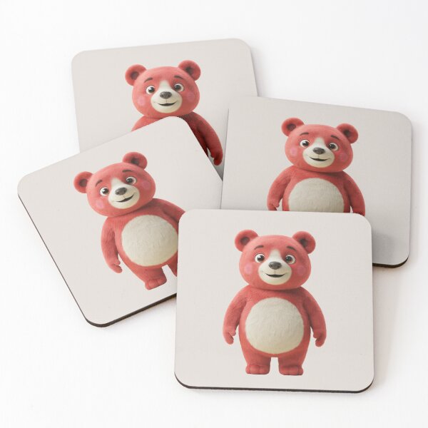 Item preview,  cherry-red bear mascot designed and sold by 123ks.