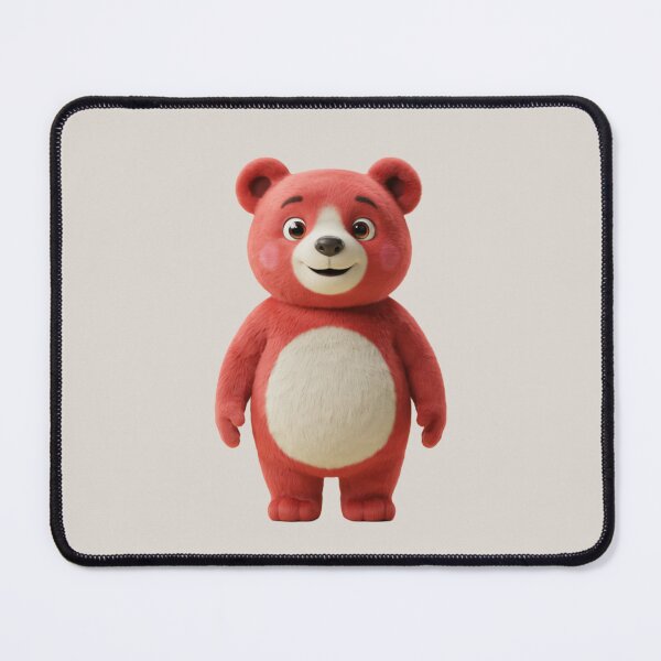 Item preview,  cherry-red bear mascot designed and sold by 123ks.