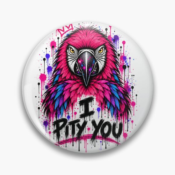 Item preview, Colorful Macaw Parrot – Vibrant Tropical Bird Splash Art designed and sold by SidneiSampaioStudio.