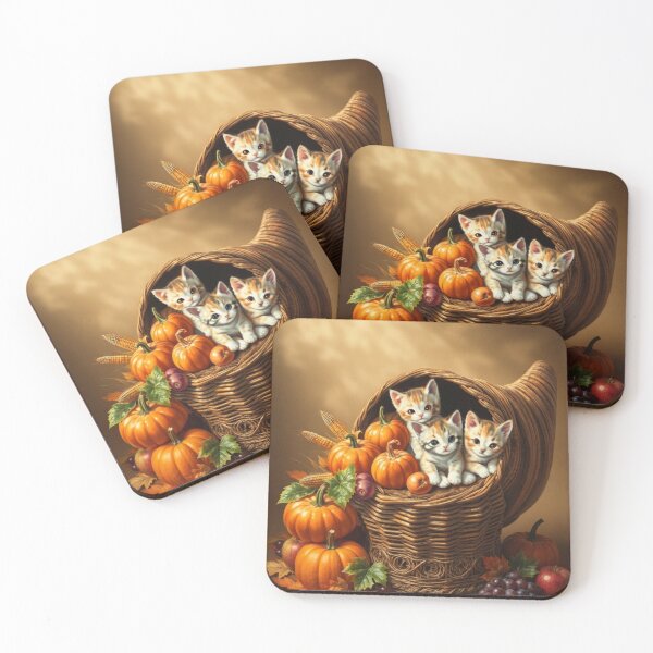 Item preview, Cute cat Thanksgiving designed and sold by LavIsInTheAir.