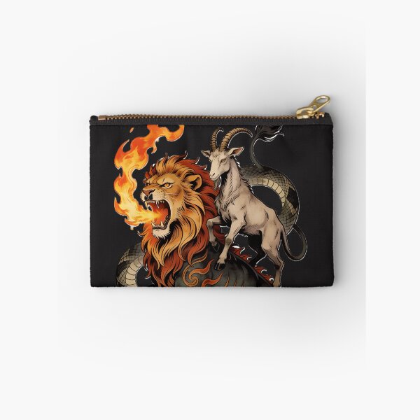 Item preview, Chimera Fire Breathing Monster Neo Traditional Tattoo designed and sold by GodsMonsterss.