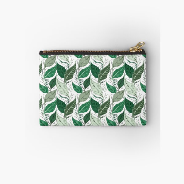 Item preview, Dark Green Botanical Leaf Pattern – Elegant Nature Foliage Design designed and sold by Mousy17.