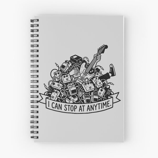 Item preview, I Can Stop At Anytime - Guitarist Gear Pile designed and sold by ThreadRiotTees.