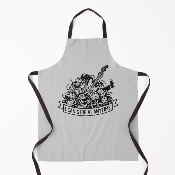Item preview, I Can Stop At Anytime - Guitarist Gear Pile designed and sold by ThreadRiotTees.
