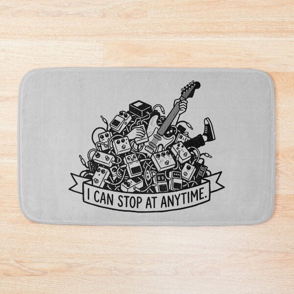 Item preview, I Can Stop At Anytime - Guitarist Gear Pile designed and sold by ThreadRiotTees.