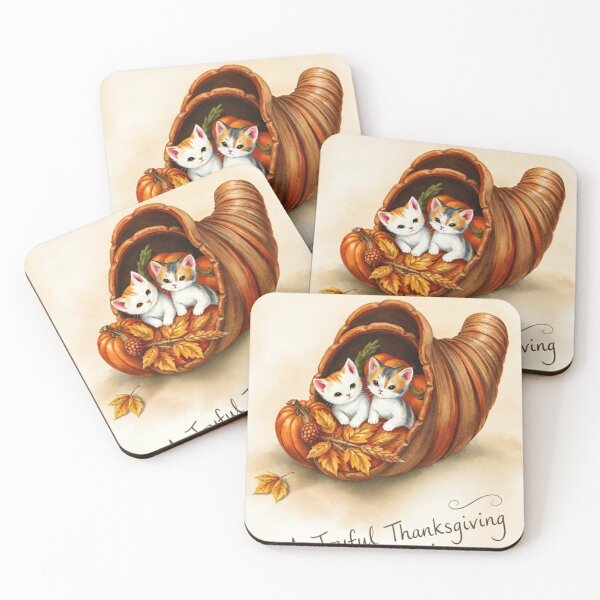 Item preview, Copy of Cute cat Thanksgiving designed and sold by LavIsInTheAir.
