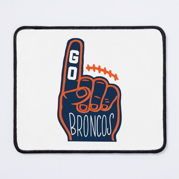 Item preview, Denver Broncos Go Broncos Foam Finger Design designed and sold by Patricianighton.