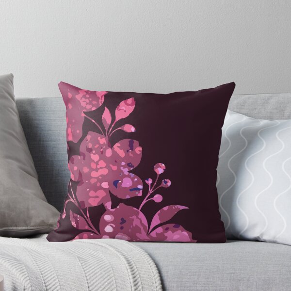 Item preview, Pink Pouring Floral Stencil designed and sold by GAP90.