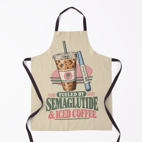 Item preview, Fueled by Semaglutide & Iced Coffee designed and sold by Youmytype.