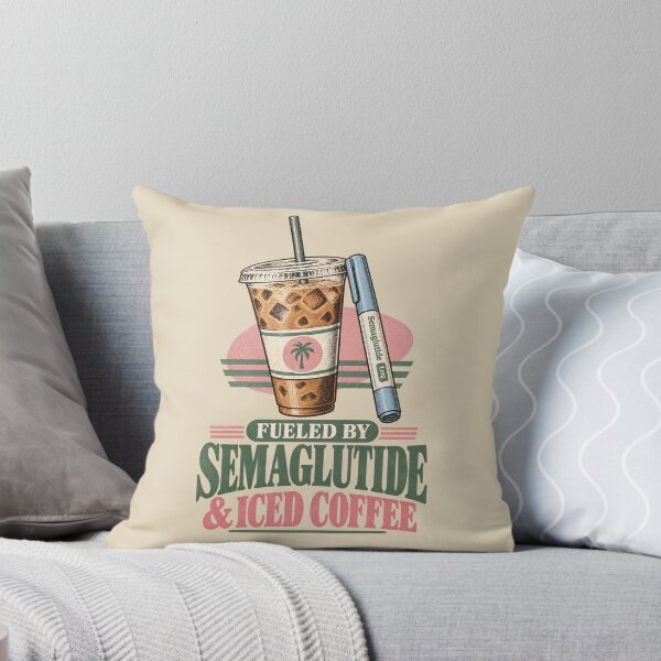 Item preview, Fueled by Semaglutide & Iced Coffee designed and sold by Youmytype.