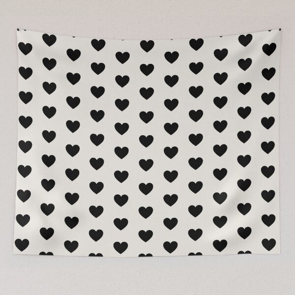 Item preview, Simple Black Heart Minimal Love Symbol designed and sold by GemsAnatomy.