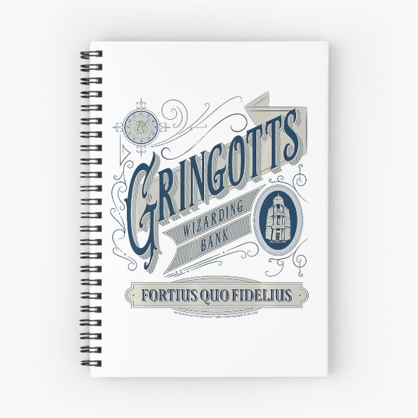 Item preview, Gringotts Wizarding Bank Fortius Quo Fidelius Design designed and sold by Patricianighton.