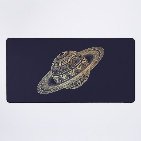 Item preview, Boho Saturn Planet Geometric Mandala Celestial Graphic designed and sold by KiwiRider.