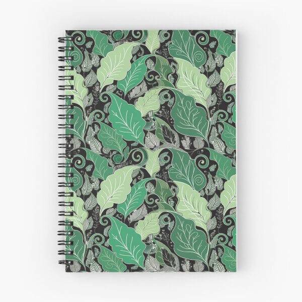 Item preview, Green Botanical Leaves – Elegant Nature Inspired Pattern designed and sold by Mousy17.