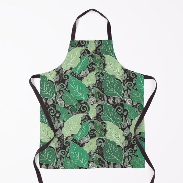 Item preview, Green Botanical Leaves – Elegant Nature Inspired Pattern designed and sold by Mousy17.
