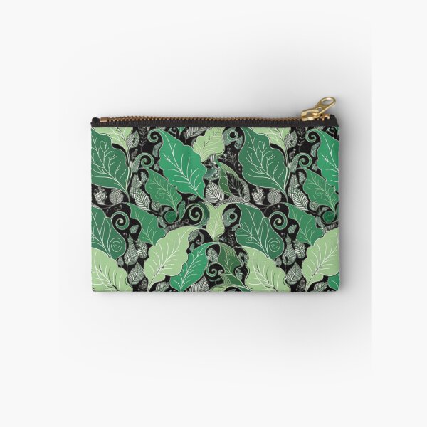 Item preview, Green Botanical Leaves – Elegant Nature Inspired Pattern designed and sold by Mousy17.
