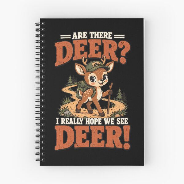 Item preview, Deer Hiking Shirt Funny Woodland Adventure Quote designed and sold by ROUX-ART.