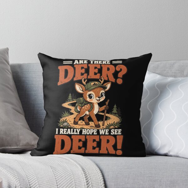 Item preview, Deer Hiking Shirt Funny Woodland Adventure Quote designed and sold by ROUX-ART.