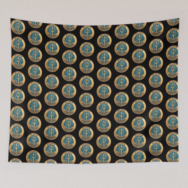 Item preview, Atlantis Plumbing Department - Employee of the Month Fake Badge designed and sold by RogueSquirrels.