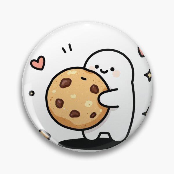 Item preview, Content Chocolate Chip Cookie Hug - Cute Kawaii Doodle designed and sold by CrazySTK.