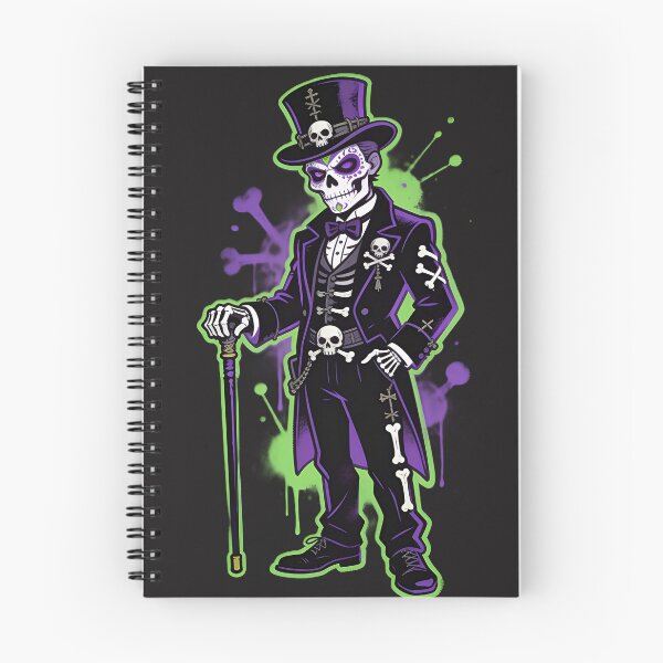 Item preview, Baron Samedi Voodoo Skull God Gothic Skeleton designed and sold by GodsMonsterss.