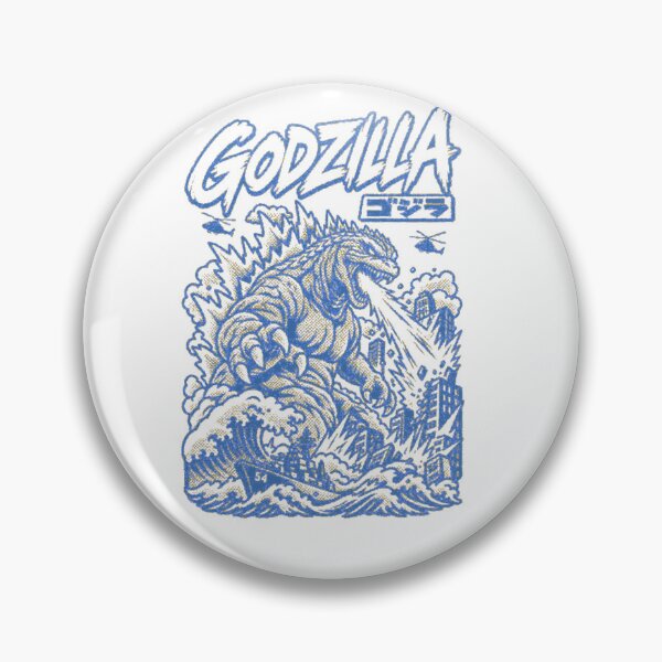 Item preview, Godzilla Retro Kaiju Attack designed and sold by EscapeStd.