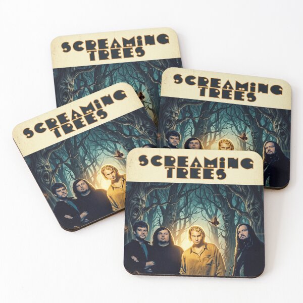 Item preview, Screaming Trees Original Custom Vintage Music Band Tee Unique Poster Wall Art designed and sold by Cool Robot Bro..