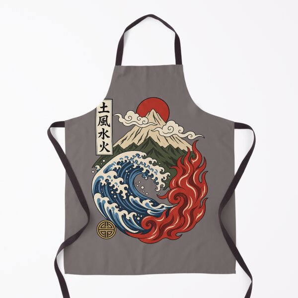 Item preview, Japanese Four Elements designed and sold by oldpussboss.