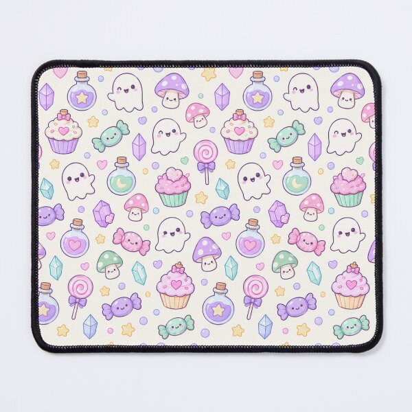 Item preview, Kawaii Magical Treat Mix Pattern designed and sold by Soft Berry Studio.