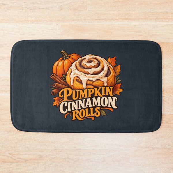 Item preview, Pumpkin Cinnamon Rolls – Cozy Fall Bakery designed and sold by Pickmash.