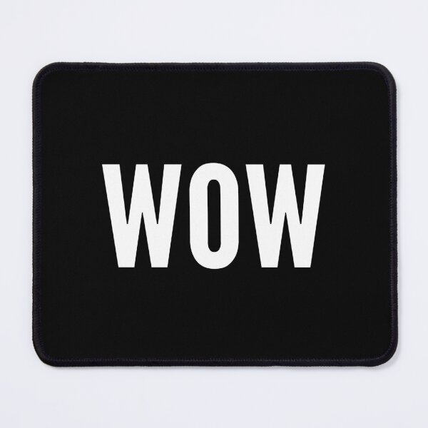 Item preview, WOW Bold Minimalist Statement Typography designed and sold by GemsAnatomy.