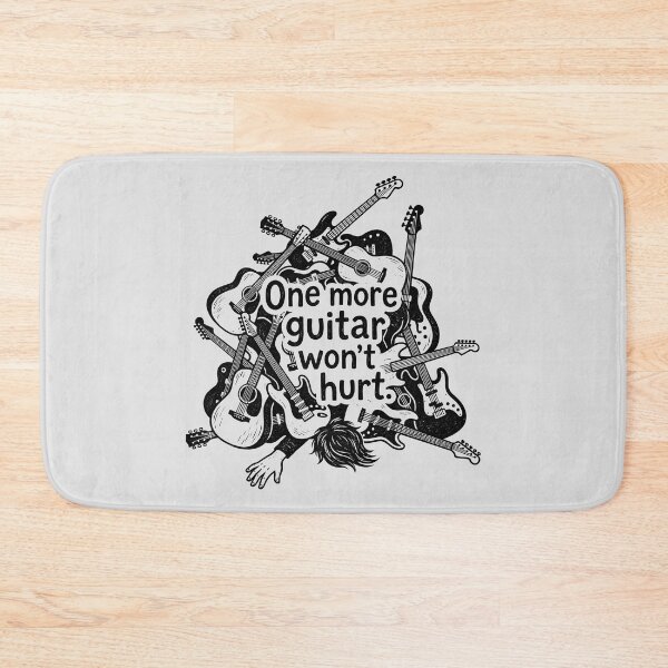 Item preview, One More Guitar Won't Hurt - Embracing Guitars designed and sold by ThreadRiotTees.