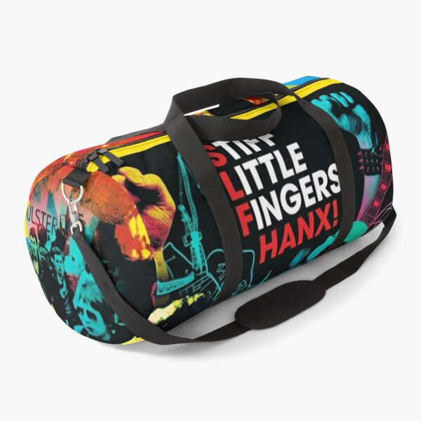 Item preview, Stiff Little Fingers Hanx! Original Custom Vintage Music Band Tee Unique Poster Wall Art designed and sold by Cool Robot Bro..